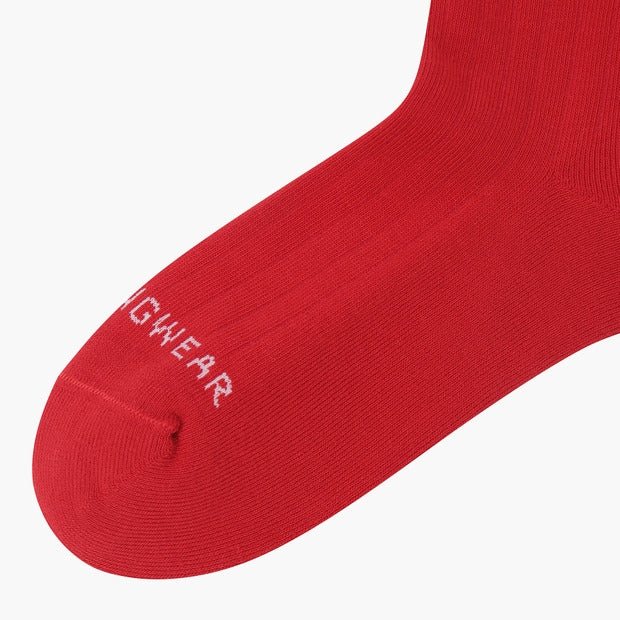 Munsingwear Women's Colorful Quarter Socks Red - Erthe Golf