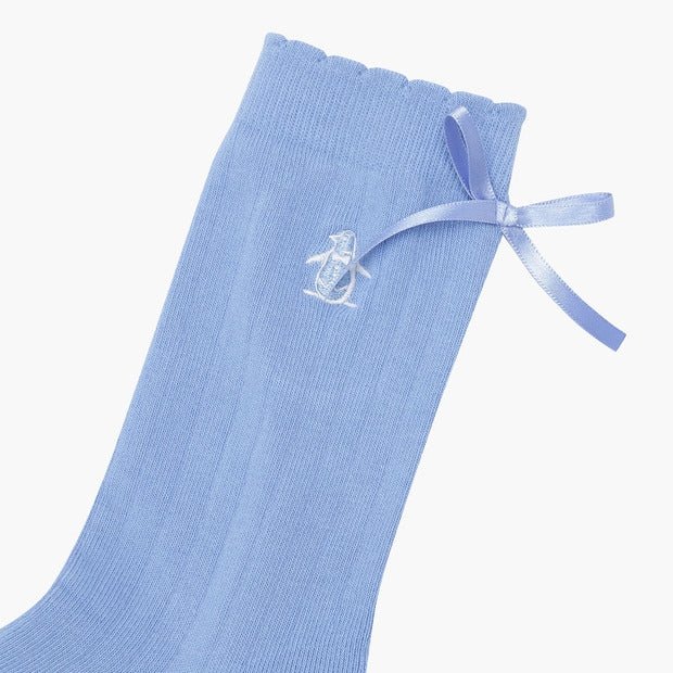 Munsingwear Women's Colorful Quarter Socks Blue - Erthe Golf