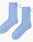 Munsingwear Women's Colorful Quarter Socks Blue - Erthe Golf
