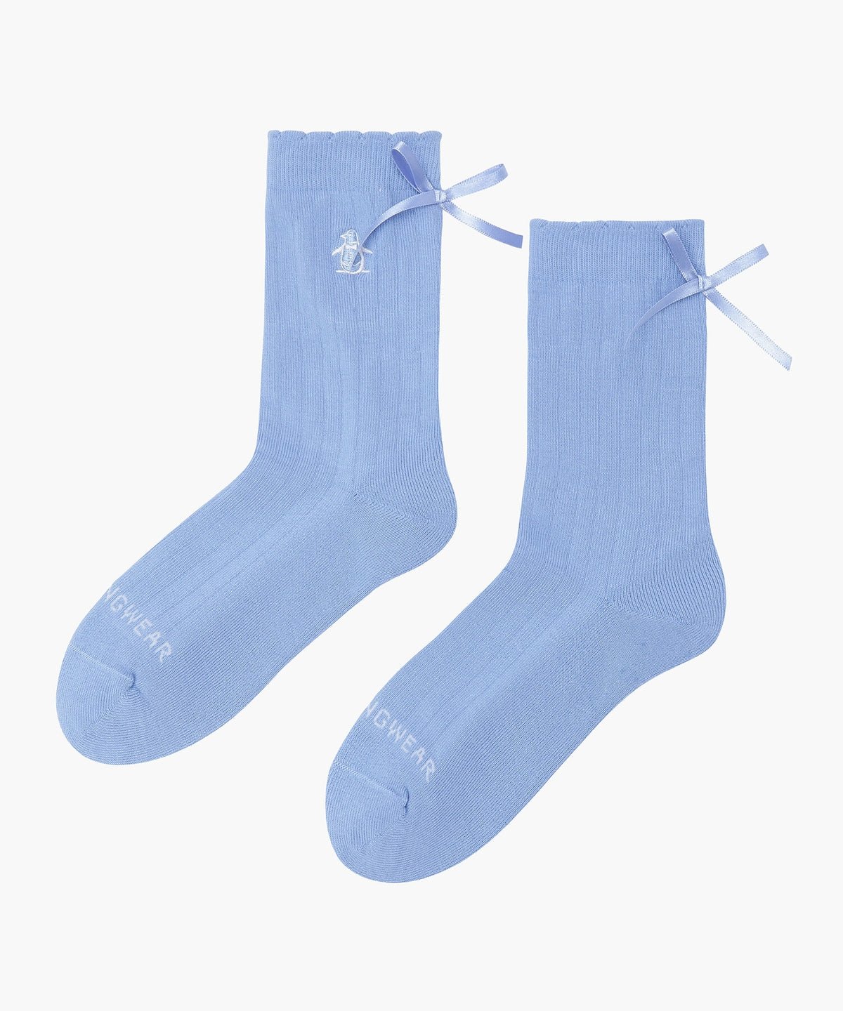 Munsingwear Women's Colorful Quarter Socks Blue - Erthe Golf