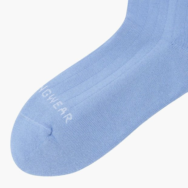 Munsingwear Women's Colorful Quarter Socks Blue - Erthe Golf