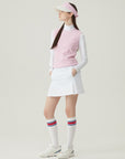 Le Coq Golf Front and Back Inverted Pleated Skirt - Erthe Golf
