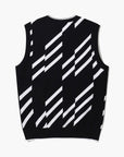 Le Coq Golf Men's Twill Pattern Pullover Vest - Erthe Golf