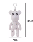 White/Neon Bear Golf Tee Holder - Erthe Golf