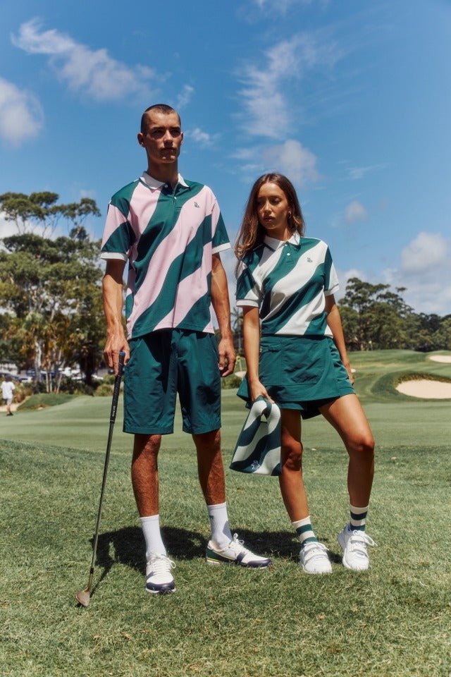 Munsingwear Wave Knit Bag - Green - Erthe Golf