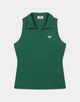 WAAC Micro Mesh Sleeveless Green - Erthe Golf