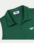 WAAC Micro Mesh Sleeveless Green - Erthe Golf