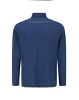 Master Bunny Edition Men's Collar Top - Blue - Erthe Golf