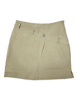 Loveland Diagonal Belt Golf Skort - Khaki - Erthe Golf