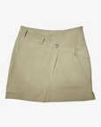 Loveland Diagonal Belt Golf Skort - Khaki - Erthe Golf