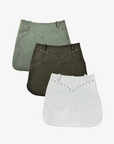 Loveland Studded Golf Skort - Brown - Erthe Golf
