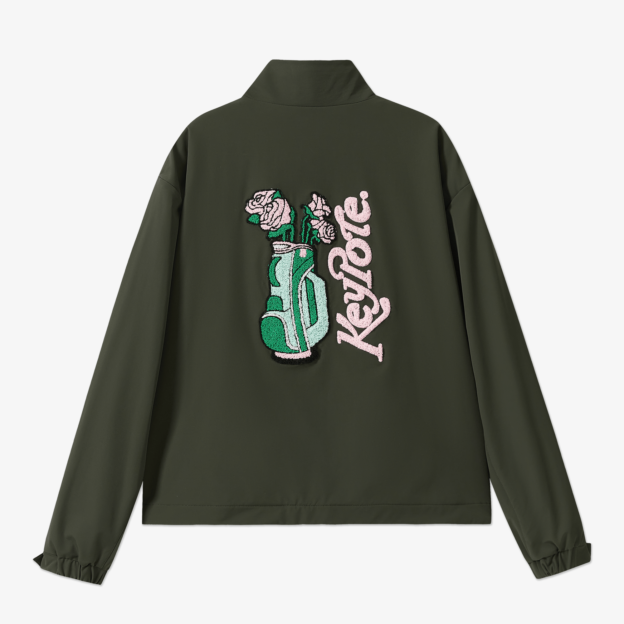 Keypote Women's Windproof Jacket - Forest Green - Erthe Golf