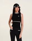 Keypote Black Knit Vest - Erthe Golf