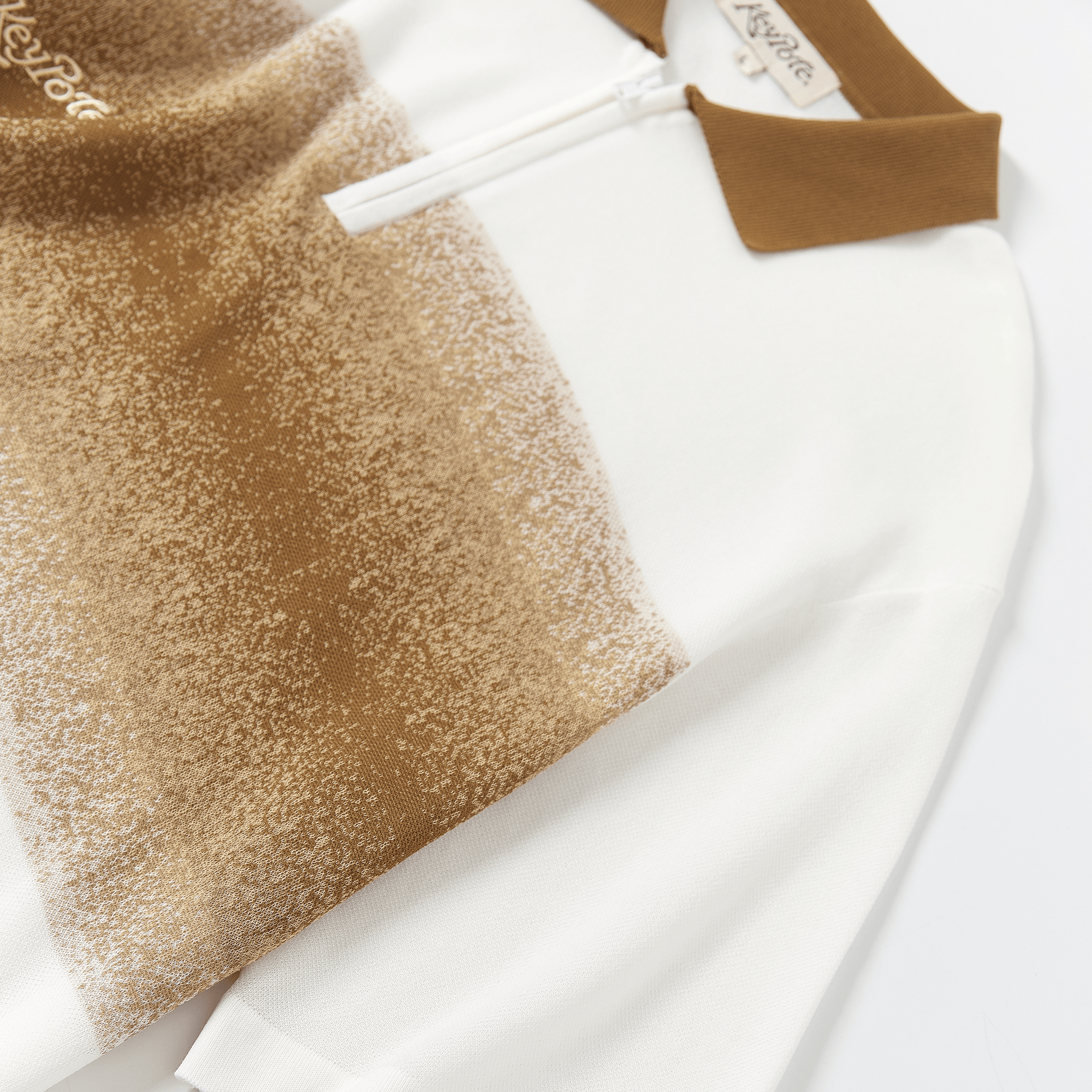 Keypote Men's Polo Shirt - White - Erthe Golf