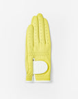 Lanvin Blanc Leather Left - Hand Glove - Lime - Erthe Golf