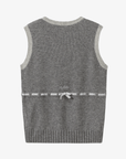 Keypote Knitted Vest - Grey - Erthe Golf