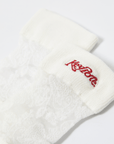 Keypote Women's Lace Sport Socks - White - Erthe Golf