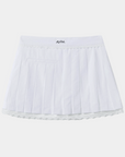 Keypote Pleated Lace White Skirt - Erthe Golf
