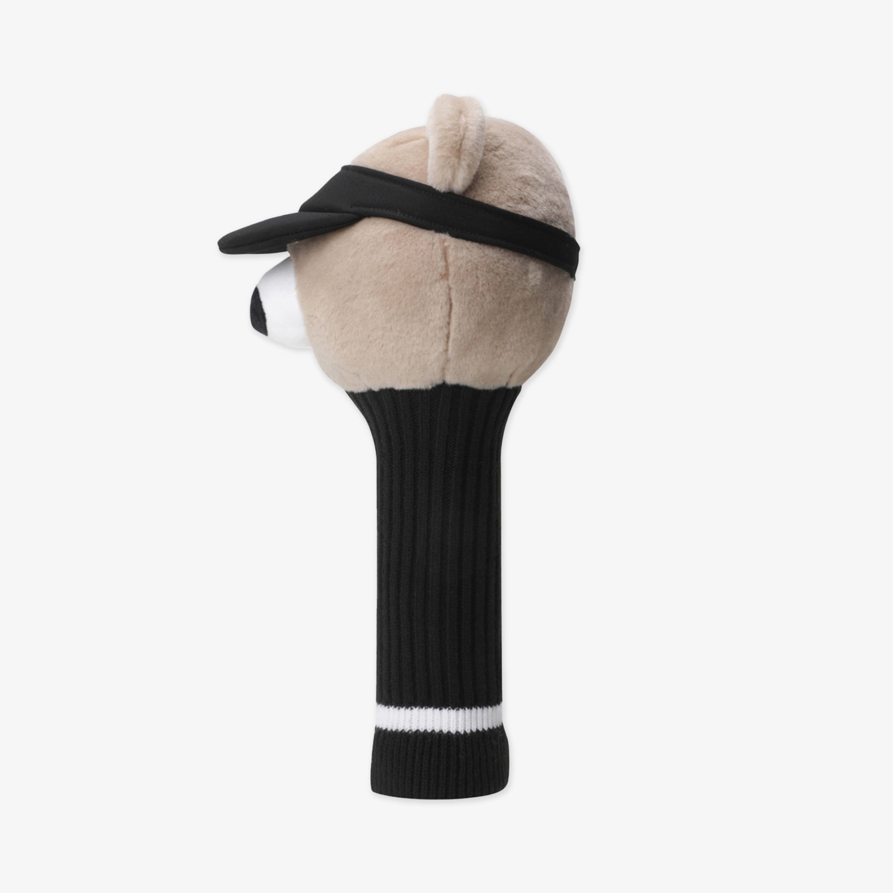 Golden Bear Bear Character Driver Cover Black - Erthe Golf
