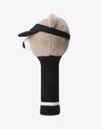 Golden Bear Bear Character Driver Cover Black - Erthe Golf