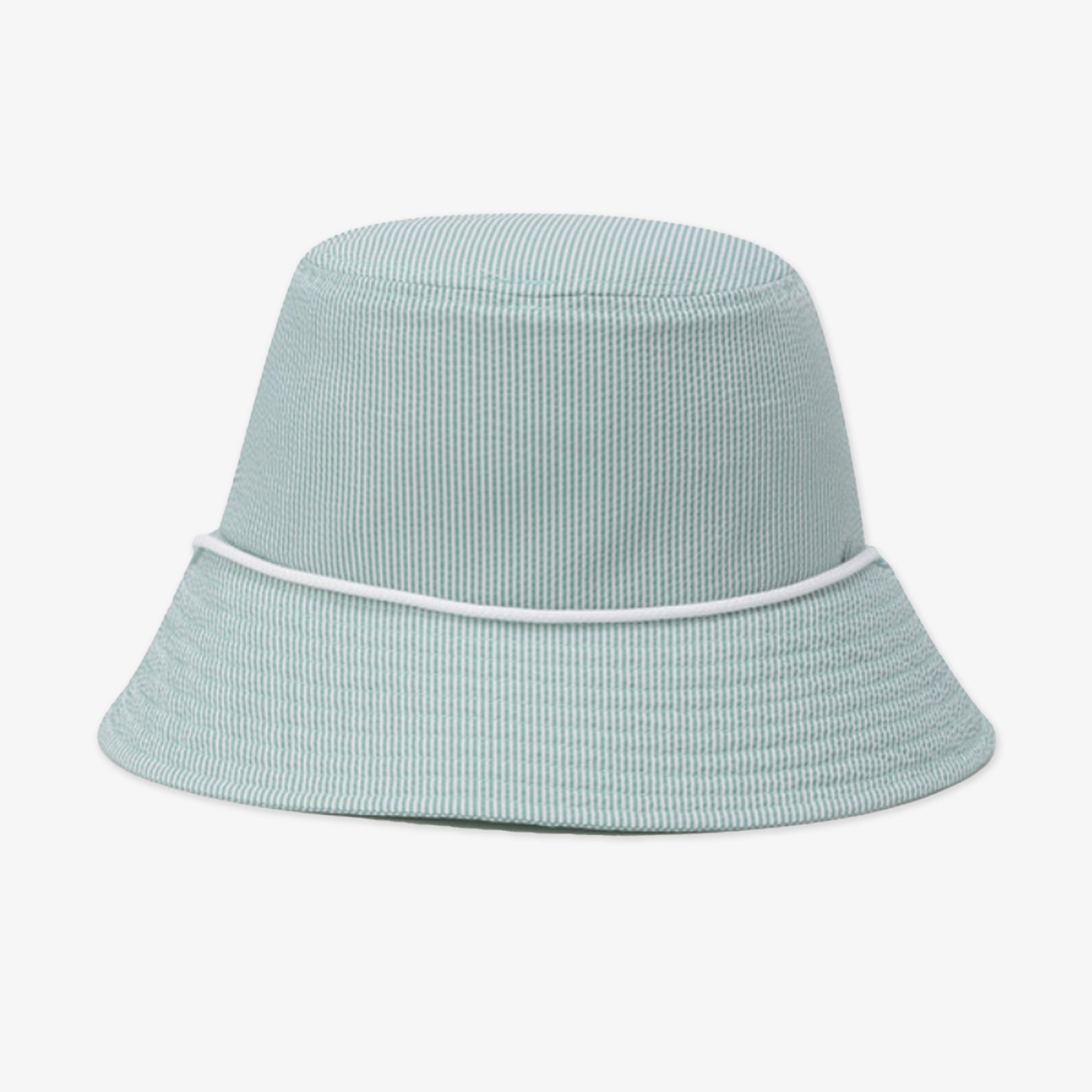 Munsingwear Women's Striped Seersucker Bucket Hat - Erthe Golf