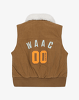 WAAC Women Winter Vest - Brown - Erthe Golf
