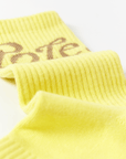 Keypote Men's Logo Crew Socks - Yellow - Erthe Golf