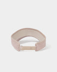 Lanvin Blanc Knit Visor - Light Beige