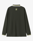 Keypote Long Sleeve Polo Shirt - Forest Green - Erthe Golf