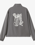 Keypote Women's Windproof Jacket - Grey - Erthe Golf