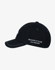 Maison Kitsune Knit Hat - Black - Erthe Golf