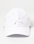 Keypote Women's Ribbon Ties Golf Hat - White - Erthe Golf
