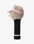 Golden Bear Bear Character Driver Cover Pink - Erthe Golf