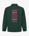 Pearly Gates Jackbunny Pullover Windbreaker - Green - Erthe Golf