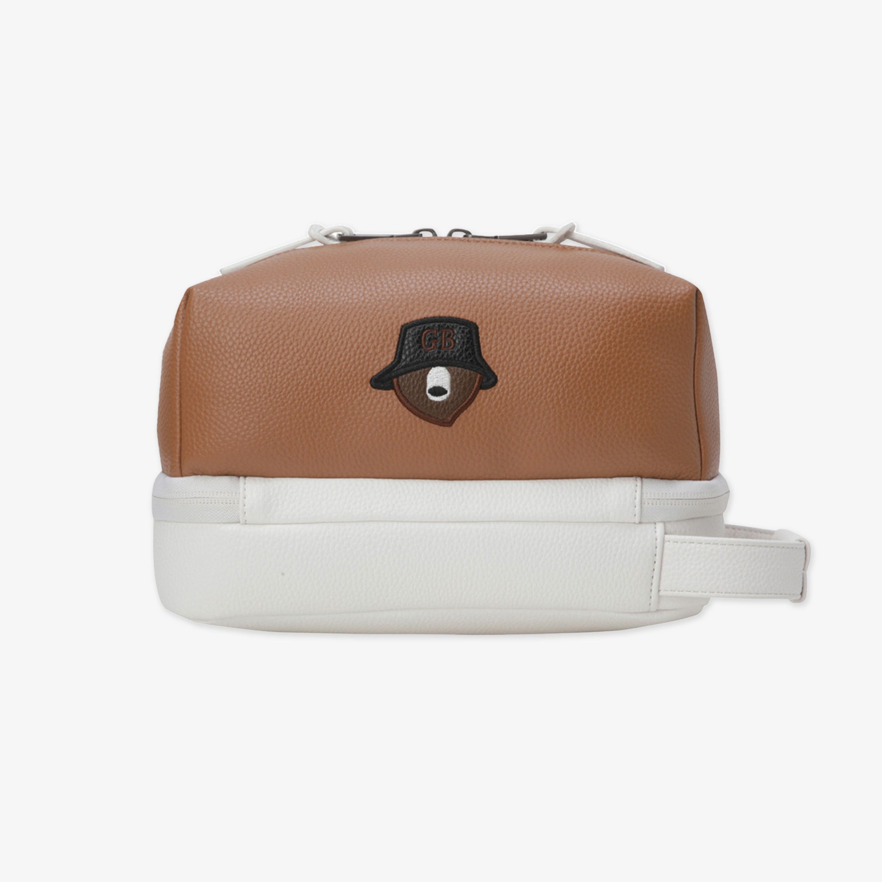 Golden Bear Color Contrast Multi Pouch Brown - Erthe Golf