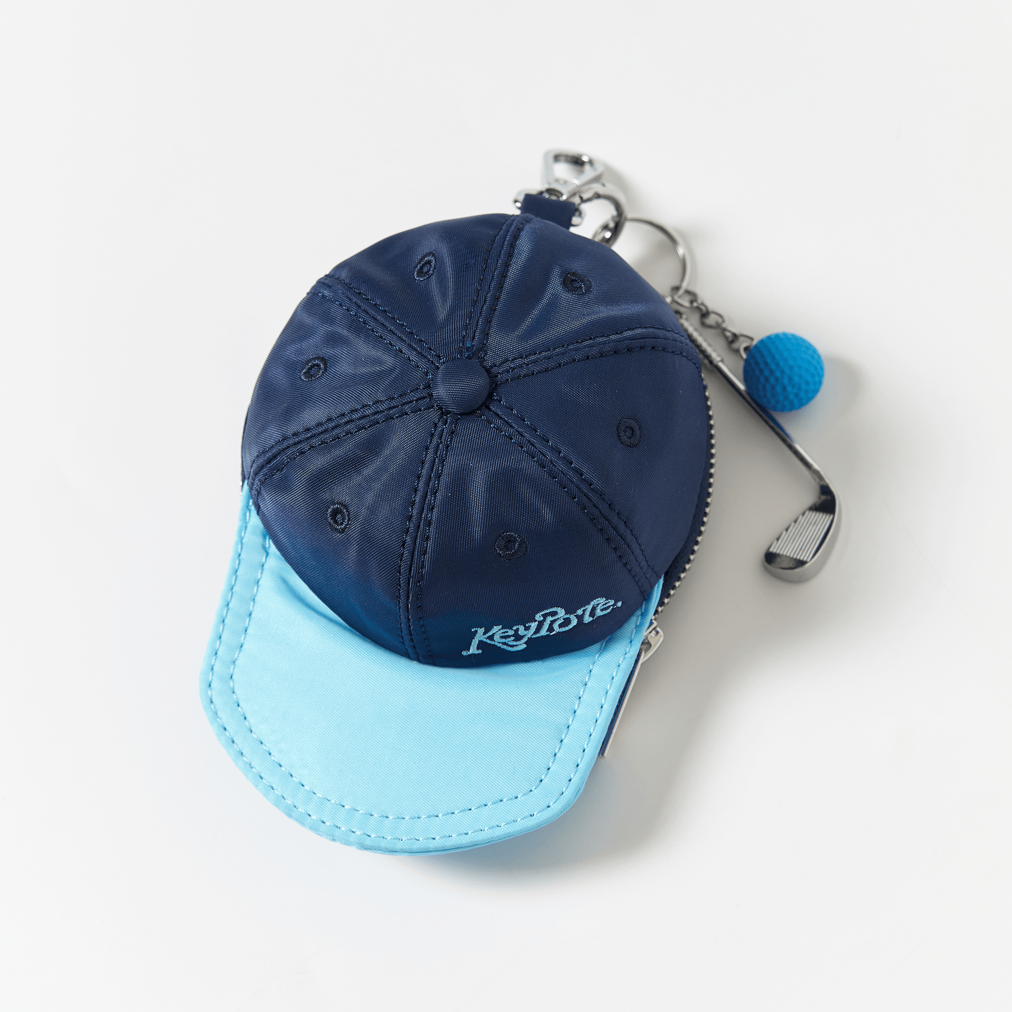 Keypote Mini Tee Poach - Navy Blue - Erthe Golf