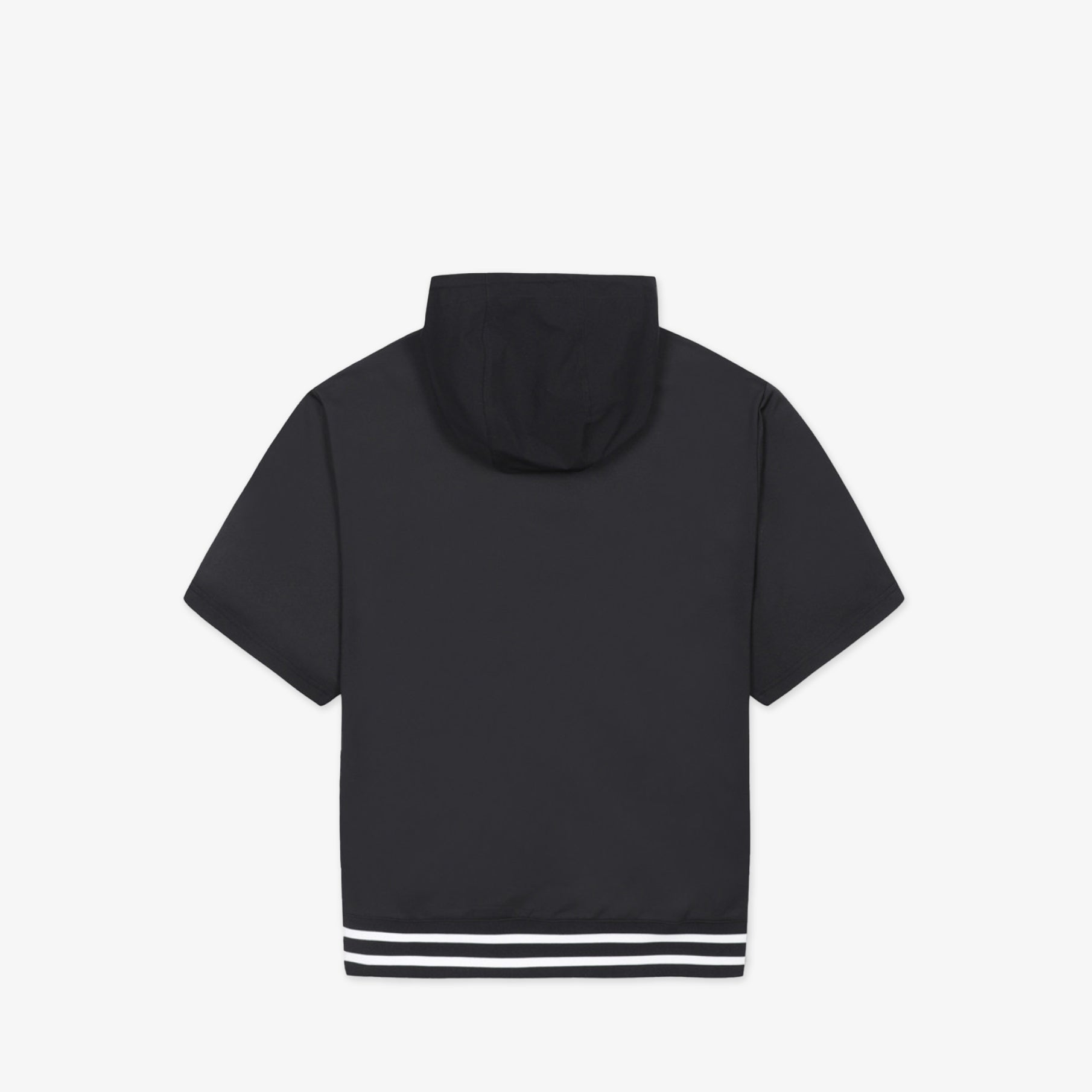 Golden Bear Woven Hoodie T-shirt Black - Erthe Golf