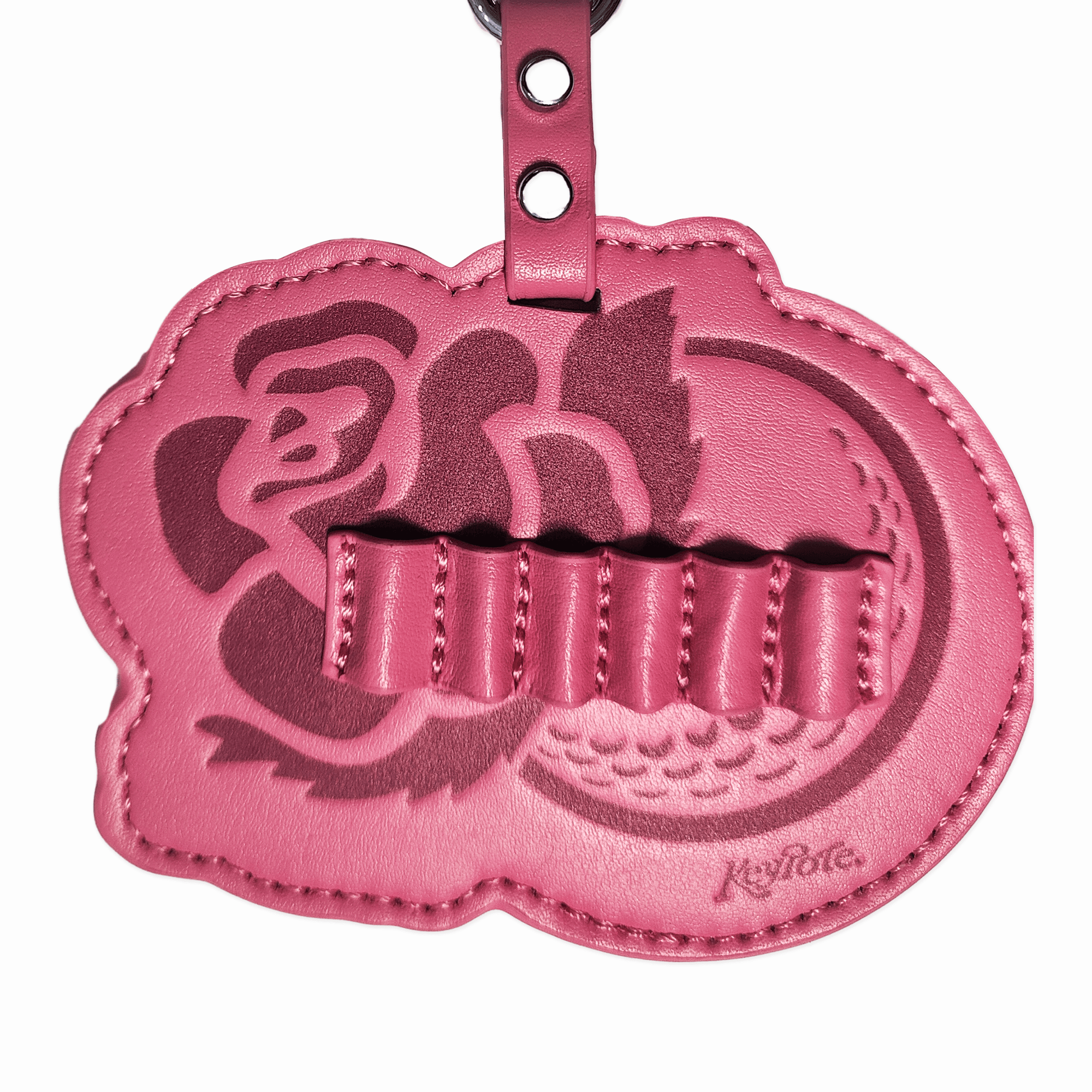 Keypote Tee Holder Keychain Pink - Erthe Golf