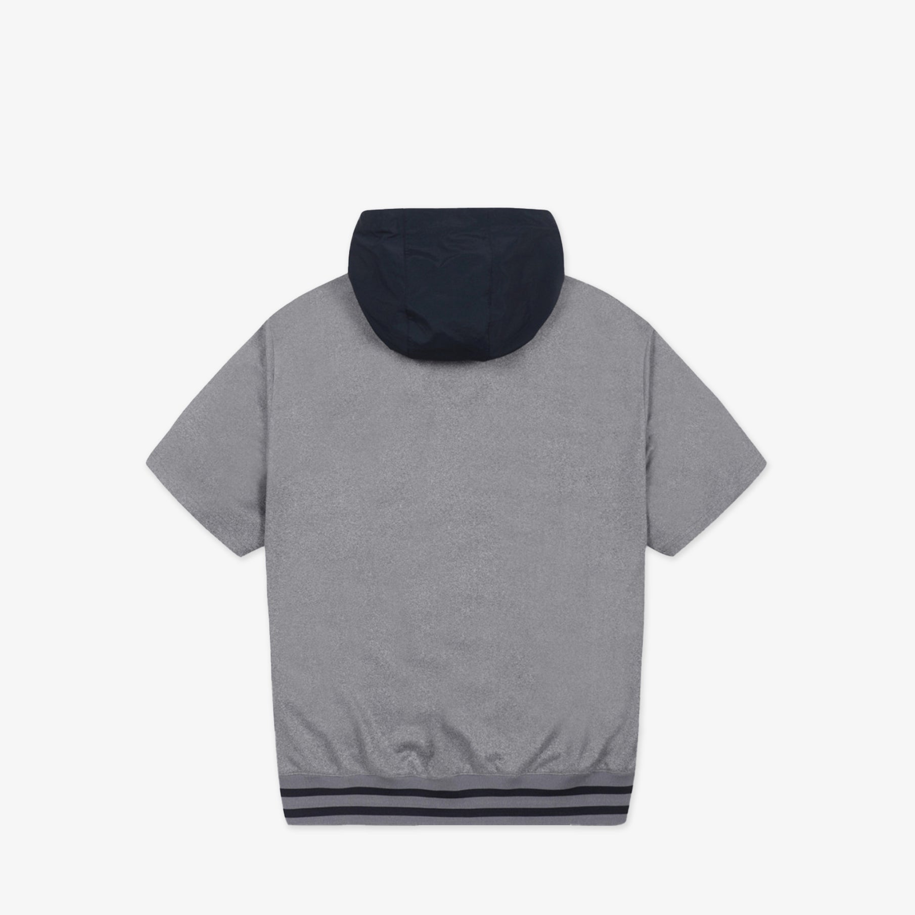 Golden Bear Woven Hoodie T-shirt Grey - Erthe Golf
