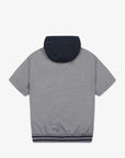 Golden Bear Woven Hoodie T-shirt Grey - Erthe Golf