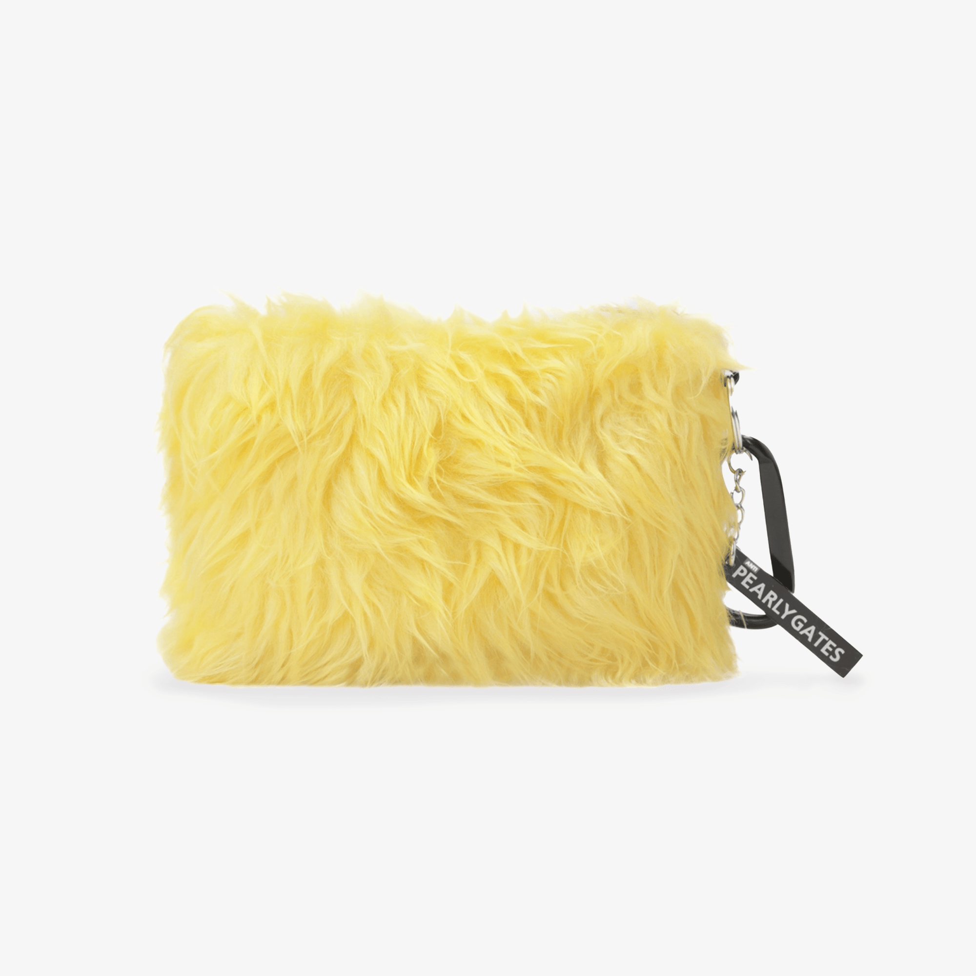 Pearly Gates Fur Carabiner Mini Pouch - Erthe Golf