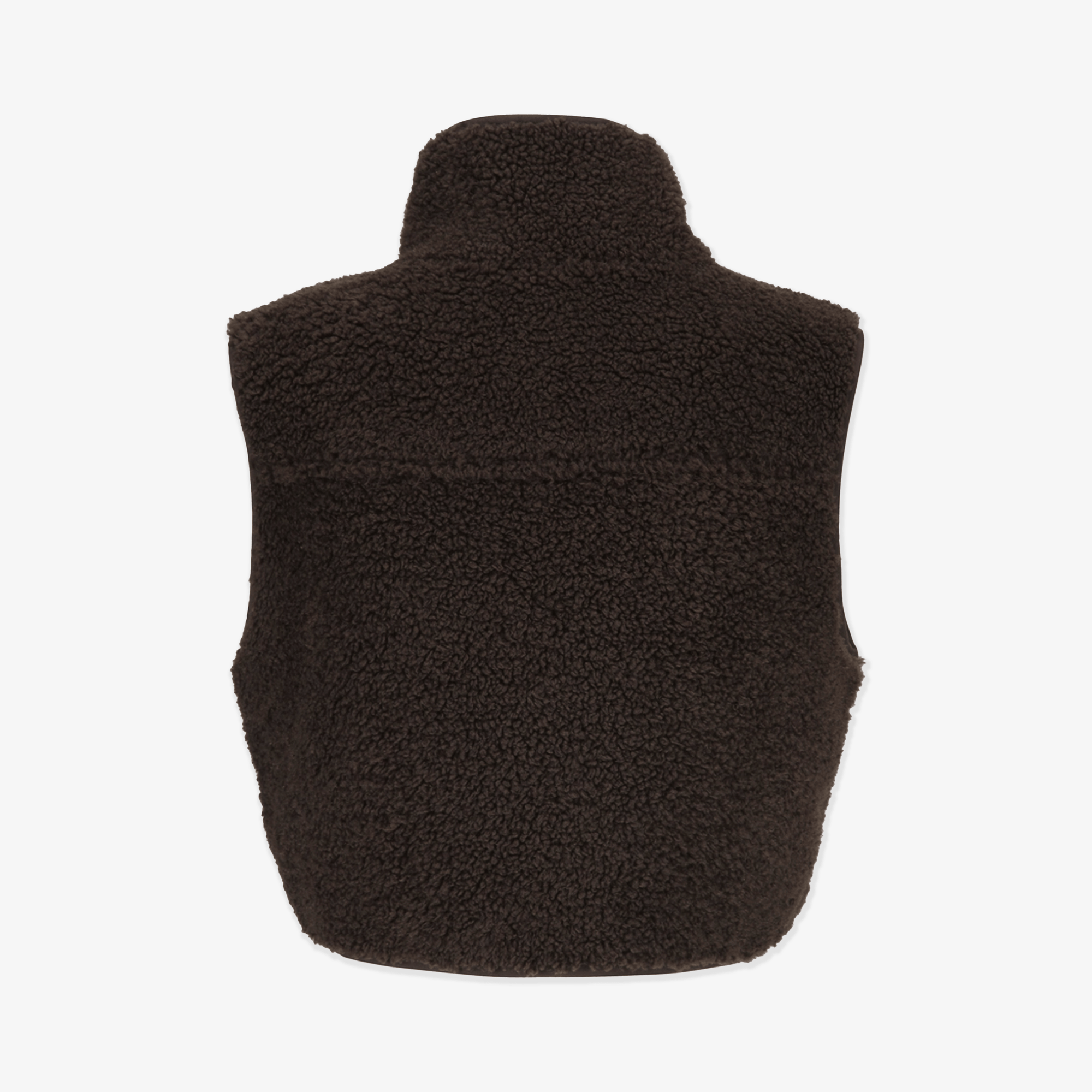 Pearly Gates Women's Fleece Vest - Brown - Erthe Golf