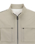 Master Bunny Edition Men's Zip Cardigan - Beige - Erthe Golf