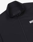 WAAC Men Full Zip Wind Jacket Black - Erthe Golf