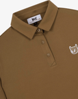 WAAC Women Winter Polo - Brown - Erthe Golf