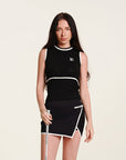 Keypote Lightweight Wrap Skirt - Black - Erthe Golf
