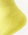 Keypote Men's Logo Crew Socks - Yellow - Erthe Golf