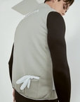 Falcosia Men's Cotton Patchwork Vest - Khaki Gray - Erthe Golf
