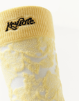 Keypote Women's Lace Sport Socks - Yellow - Erthe Golf