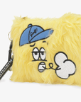 Pearly Gates Fur Carabiner Mini Pouch - Erthe Golf